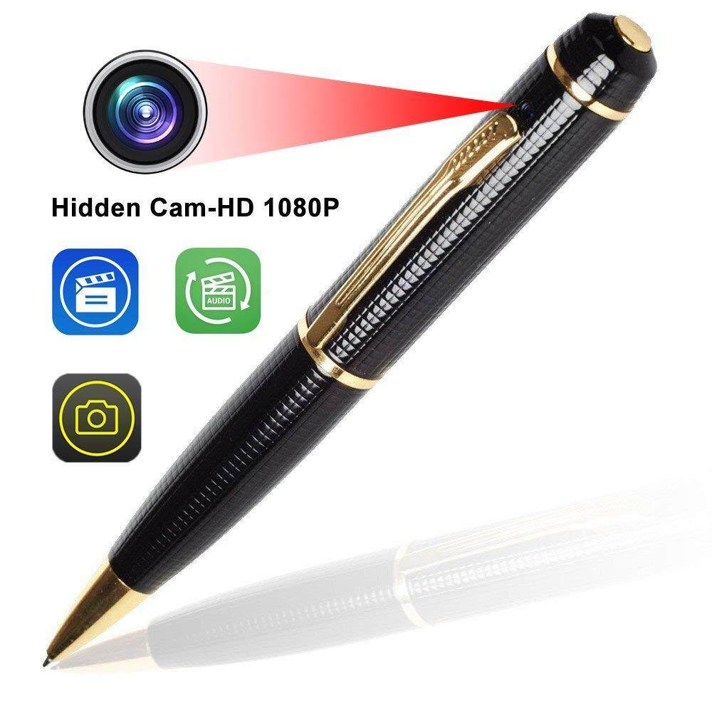 JDM 32GB Spy Pen Camera Mini Camera Pen, HD 1080P Nanny Cam Home Convert Security Camera Roller Ball Pen