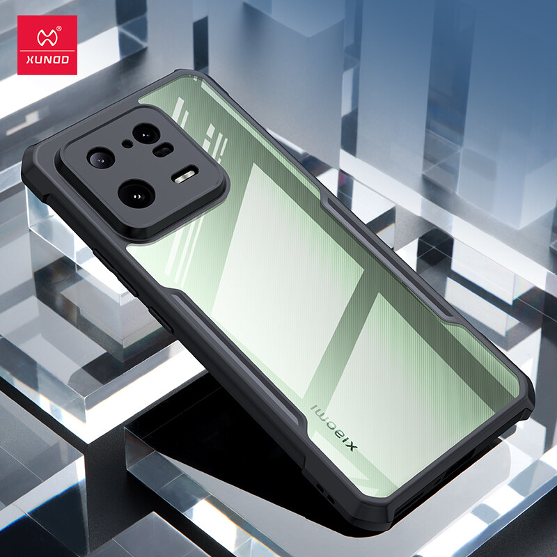 Xiaomi 13 Pro Casing Xundd Phone Case Anti Fingerprint Transparent Back Cover Air-bag Shockproof Protective Shell For Xiaomi Mi 13 Pro