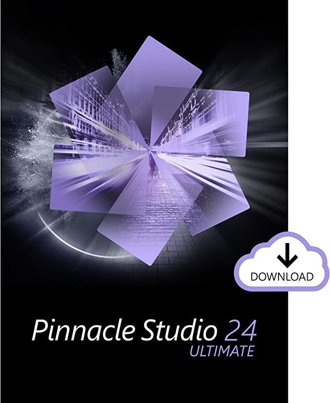 Pinnacle Studio 24 Ultimate | Advanced Video Editing and Screen Recording Software [PC Download] [Old Version]